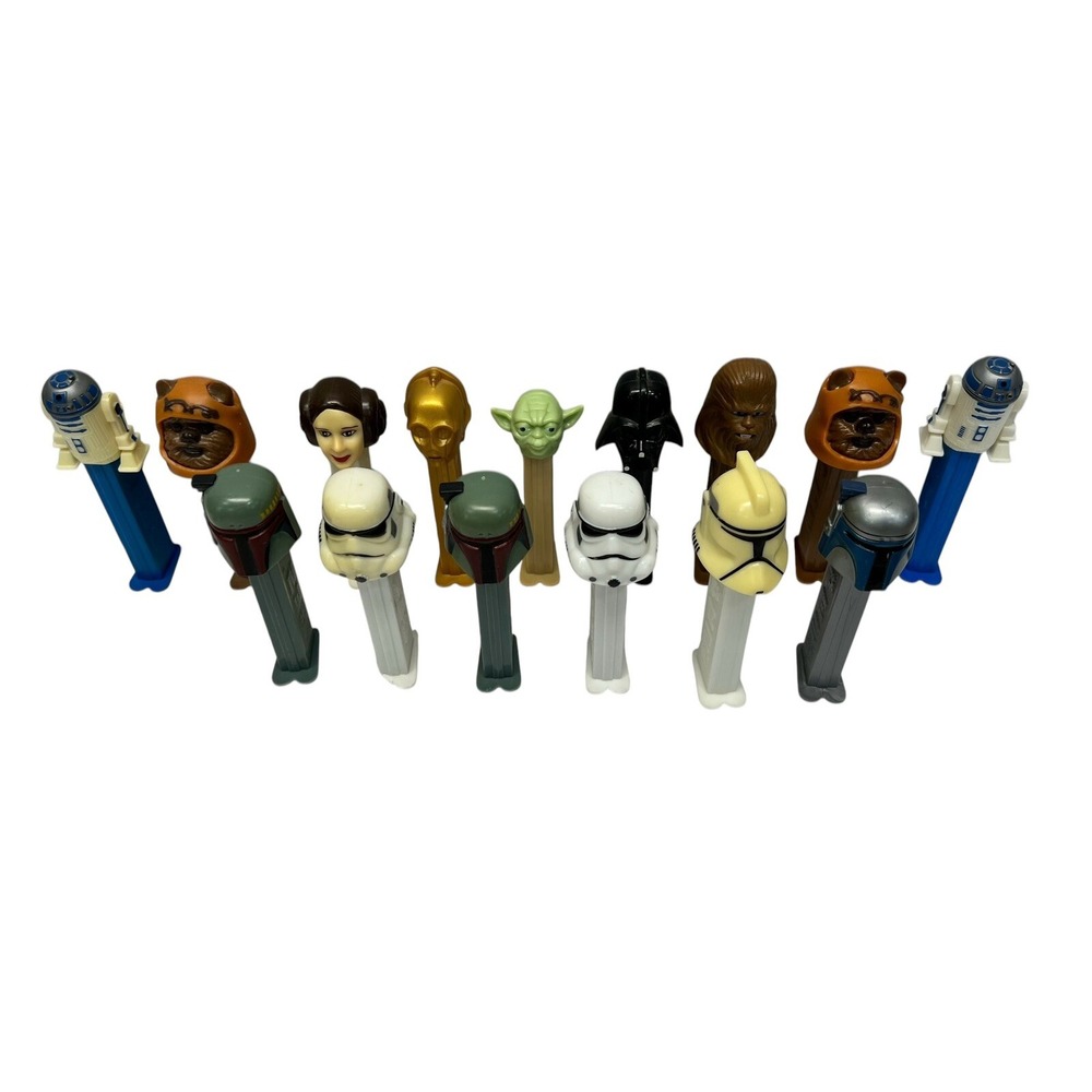 1997 - 2008 Star Wars Pez Dispensers Mixed Lot Of 15 - Stormtrooper Dark Vader